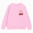 thumbnail image 4 of TOWED22 Girls Pullover Sweatshirts Kids Cute Printed Crewneck Tops Long Sleeve Pullover Tops,5Y, 4 of 4