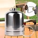 thumbnail image 1 of Botella de Gas de Acero Inoxidable Cilindro Inflable Tanque de Gas Botella de Gas, Tanque de Gas Portátil Recipiente de Combustible para Equipo de Bar 1.35L, 1 of 8