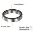 thumbnail image 4 of 6703-2RS Deep Groove Ball Bearing,17 x 23 x 4mm Z2 Double Rubber Sealed Chrome Steel Bearings,Black,4 Pack, 4 of 5