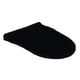 thumbnail image 3 of Funda para tapa de inodoro, alfombrilla flexible y práctica para el asiento del baño. negro, 3 of 9