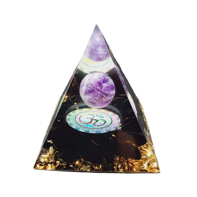 Pirámide Ogen Torre Cristal Natural Curación Energética Reiki Chakra (B) Haga Un Pedido Y Envíe Una Imagen para Confirmar Pirámide Ogen 5 CM + B