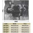 thumbnail image 3 of Johnny Depp Blanket Bedding Fleece Blanket Soft Throw Blankets Lightweight Anti-Static Blanket - 3 Sizes, 3 of 5