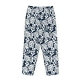 thumbnail image 5 of Xecao Hawaiian Style Women's Straight Lounge Pajama Pants: The Epitome of Relaxed Sleepwear, 5 of 9