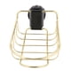 thumbnail image 5 of Estante para grifo dorado para toallas de piscina y jabones, escurridor de hierro dorado elaborado con elegancia, 5 of 8
