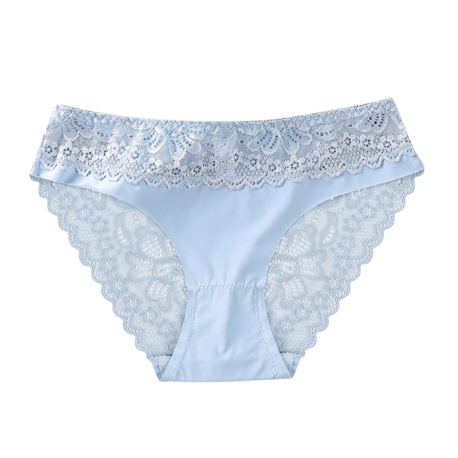  LAILAIJU Thongs for Women plus Size Womens Cotton Underwear  High Waist Briefs Soft Underpants Breathable Ladies Panties (Blue, M) :  Clothing, Shoes & Jewelry