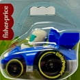 thumbnail image 4 of Fisher Price Little People Three Wheelie Vehicles Race Car,  Hot Rod and Blue Race Car 3" Vehicles, 4 of 5