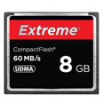 thumbnail image 1 of Tarjeta flash compacta extrema de 8gb, velocidad de lectura 400x, hasta 60 Mb/s (capacidad 100% real) Afortunado Sencillez, 1 of 1