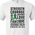 thumbnail image 4 of Inktastic Cerebral Palsy Awareness Strength Support and Courage T-Shirt, 4 of 5