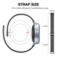 thumbnail image 3 of Correa 22mm Malla Magnetica Luxury Para Amazfit Gtr 2e, 3 of 4