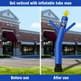 thumbnail image 6 of 7FT Tall Inflatable Tube Man Wacky Wavy Dancing Guy with Weather-Resistant Blower (9''Diameter) for Outdoor Decoration Advertising Business Promotion, 6 of 7