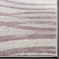 thumbnail image 4 of Safavieh Adirondack Collection ADR125L Modern Wave Distressed Non-Shedding Stain Resistant Living Room Bedroom Area Rug, 8' x 10', Cream / Purple, 4 of 4