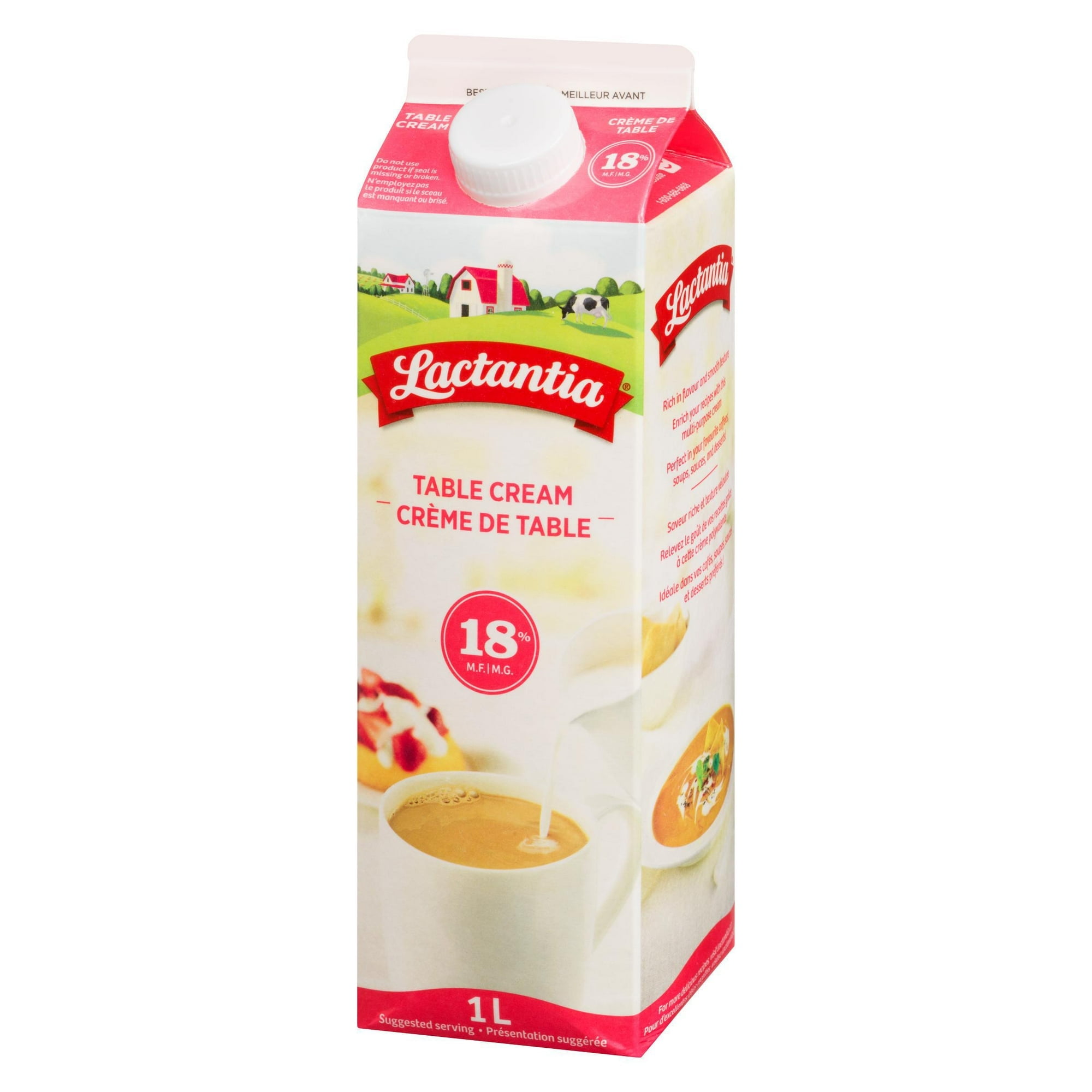 Lactantia Crème de Table 18% 1lt