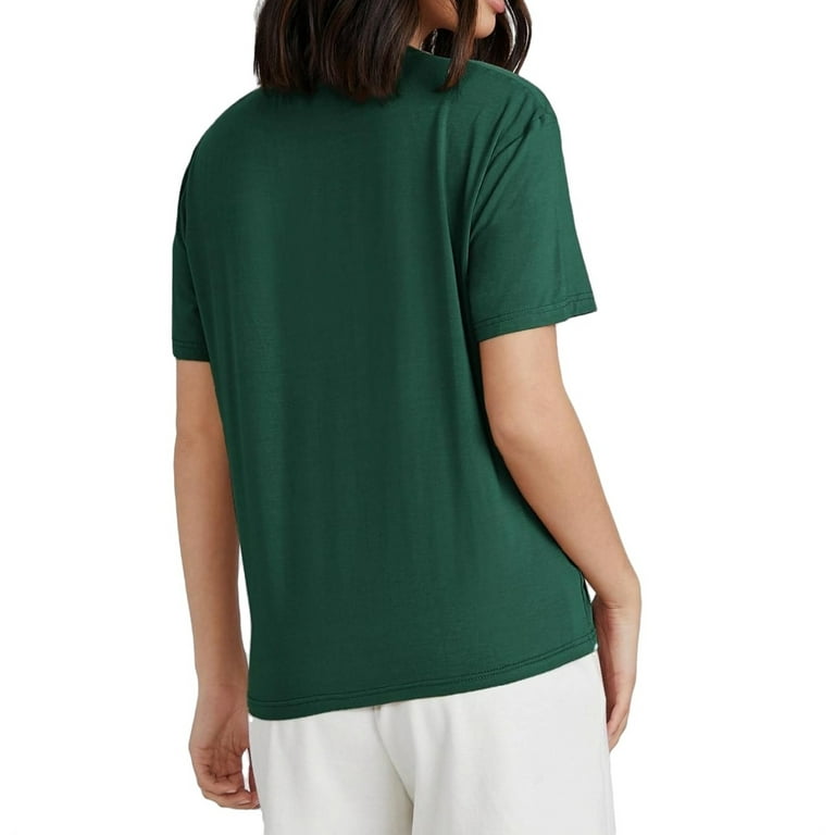 Womens dark best sale green t shirt