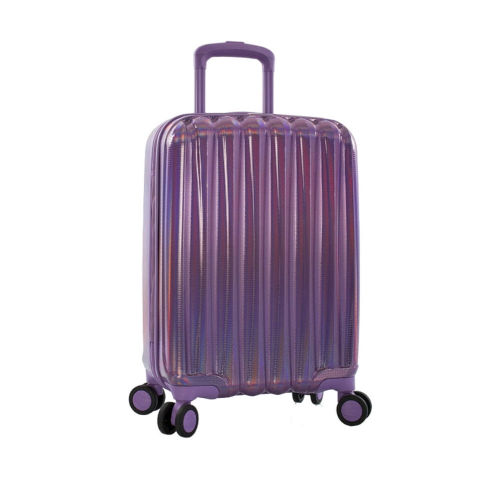 Heys Astro 21-Inch Lightweight Carry-On Luggage Bag with Built-In TSA  Combination Lock (Purple)