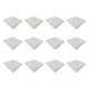 thumbnail image 2 of Bearachild 12 piezas Home Studio Sound Absorbing Block Piano Room Panel de reducción de ruido insonorizado Ladrillos Decoración montada en la Decoración del hogar Blanco, 2 of 6