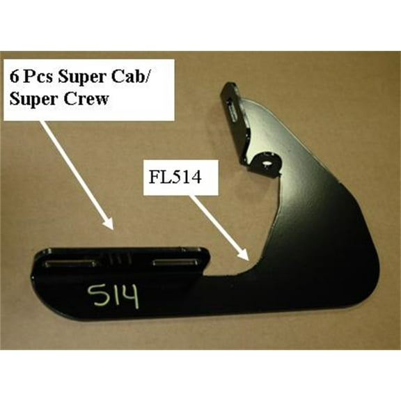 Owens Products 10-1252 TranSender Running Board Bracket Kit; Bracket Kit For Stainless Steel Step; Brackets Only; Fits select: 2013-2014 FORD F150 SUPER CAB, 2010 FORD F150 SUPERCREW