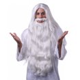 thumbnail image 1 of Personnages Magicien Perruque Synthétique et Barbe - Blanc, 1 of 1