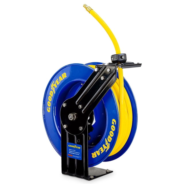Manguera de aire retráctil Goodyear, 10 mm x 15 m, 300 psi