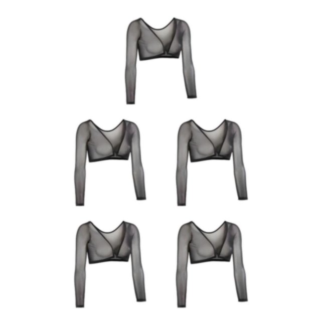 Guardurnaity Traje de baño modesto ligero y flexible de poliéster para mujer Traje de baño cómodo ajustable modesto Mujer Traje de baño negro M Type2 NO2