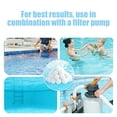 thumbnail image 6 of 1.76 Lbs Reusable Scum Absorbing Sponge Balls, Oil Absorbing Sponges for Swimming Pools Hot Tubs & Spas, Scum Remover Equivalent to 50 Lbs Pool Filter Sand, 6 of 10
