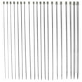 thumbnail image 1 of 11 Pairs Single Pointed Needles for Knitters Stainless Steel 36cm, 1 of 8