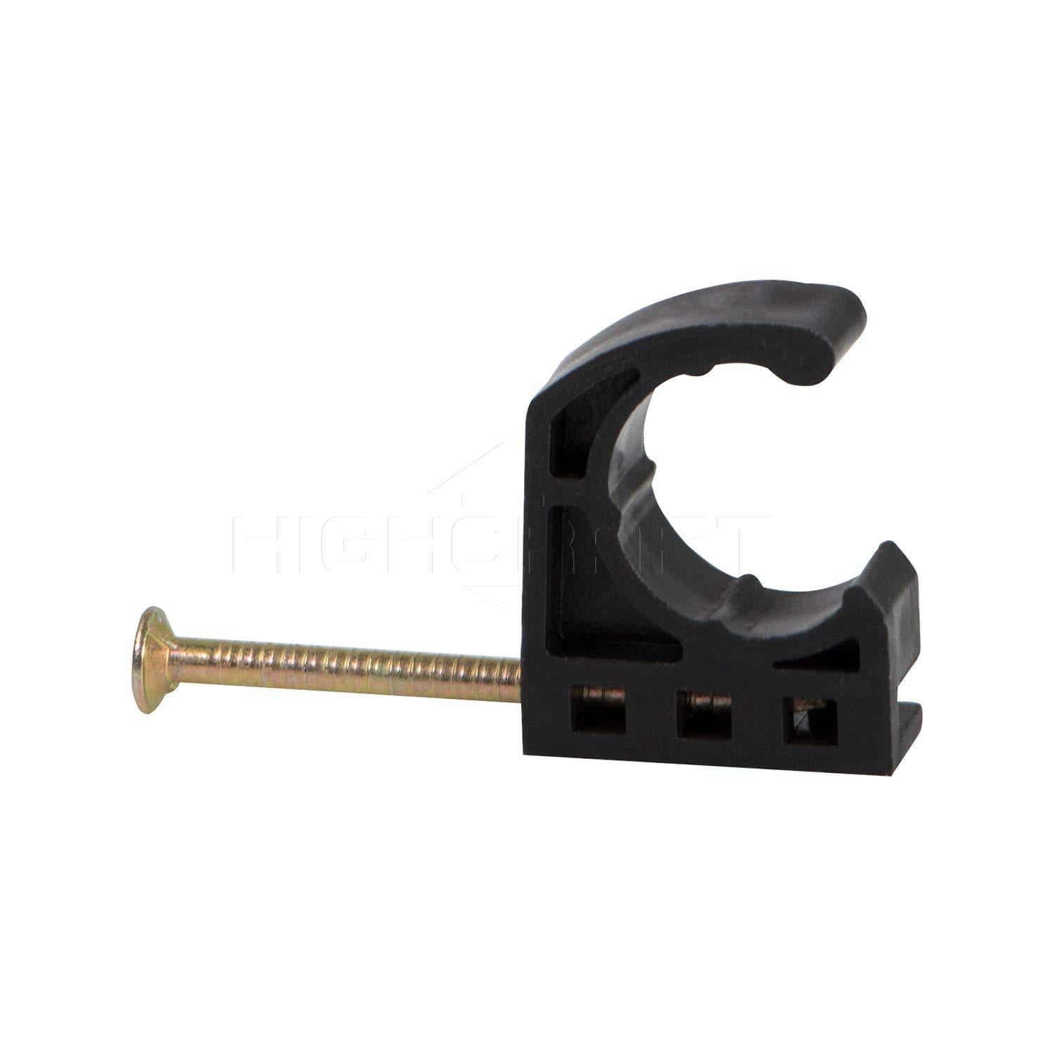 Everflow HC012 Half Clamp J-hook With Nail for PEX Tubing Pipe Support Hc012x50 for sale online 