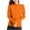 Orange, variant on ibuvkizy Sweaters for Women Spring Women's Sweater Cardigan V-neck Long Sleeve Plus Oversize Women's Cardigan Knitted Outer Orange,XL