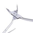 thumbnail image 4 of Pinza para cutículas GermaniKure Luxury de acero doble afilado, 4 of 6