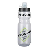 Bike Water Bottles 710ml Bicycle Mtb Road Mountain Bottle, Squeeze, Bpa Free Reusable Bike/Outdoors/Sports/Cycling/Running Water Container, White