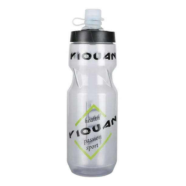 Botella deportiva de plástico para PC, tapa hermética, agarre ergonómico, para correr, oficina y viajes, diseño duradero, tamaño compacto.,Vsgery