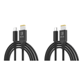 thumbnail image 1 of PD135W Tipo-C a Cable cargador cuadrado 6.75A 20V para Legion Y9000P Y9000K, 1 of 6