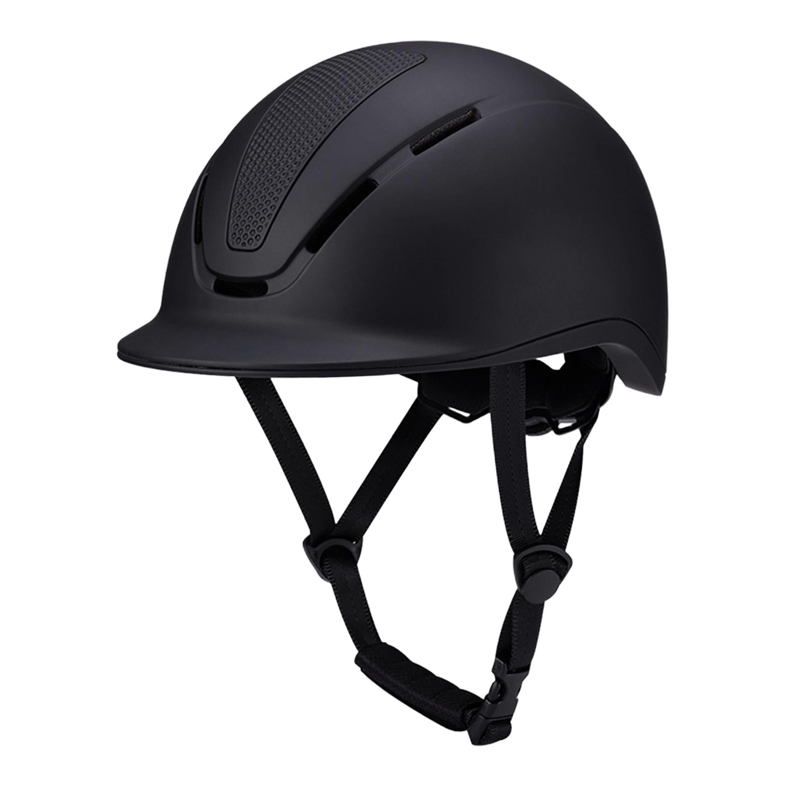 harayaa Equestrian Helmet Adjustable Equestrian Supplies Bike Helmet Horse Equipment black