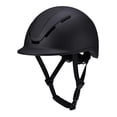 thumbnail image 3 of Casco ecuestre para caballos, ajustable, transpirable, para hombre y mujer, para ciclismo negro, 3 of 8