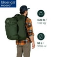 thumbnail image 4 of Osprey Farpoint 55L Mens Travel Backpack - Gopher Green, 4 of 9