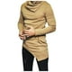thumbnail image 5 of Blusa y camisas de cuello alto de manga larga para hombre, moda de primavera y otoño, blusa lisa de cuello redondo y manga larga para hombre, 5 of 5