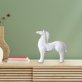 thumbnail image 3 of 2x Estatuillas Abstractas De Caballos Estatua De Decoración Hogar Blanco Gloria Figuras de animales, 3 of 7