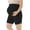 Black, variant on Spencer Womens Maternity Shapewear Shorts Over the Belly Workout Running Active Pregnancy Short Pants Sleep Shorts (S, Black)