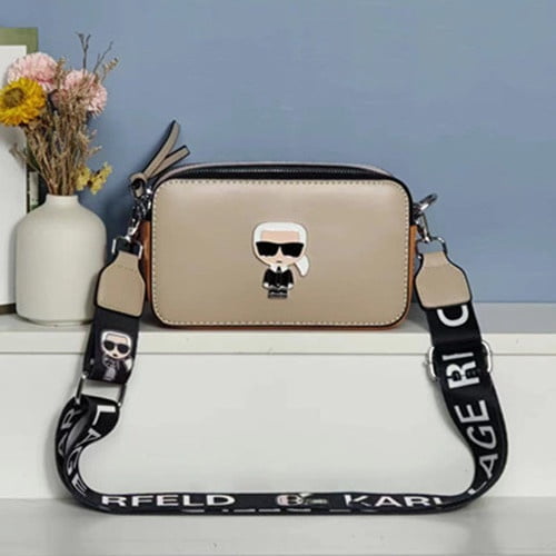 2023 nuevo Karl Lagerfeld hombro Crossbody Pu pequeño bolso cuadrado al por mayor