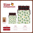thumbnail image 3 of Rocae Funny Toad Print Christmas Drawstring Linen Gift Bag with Drawstrings Treat Bag Goody Present Bags for Christmas Party Favor, 3 of 8
