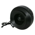 thumbnail image 3 of Hurricane 12 Inch Inline Fan 1060 CFM - Quiet Operation, Black, 3 of 9