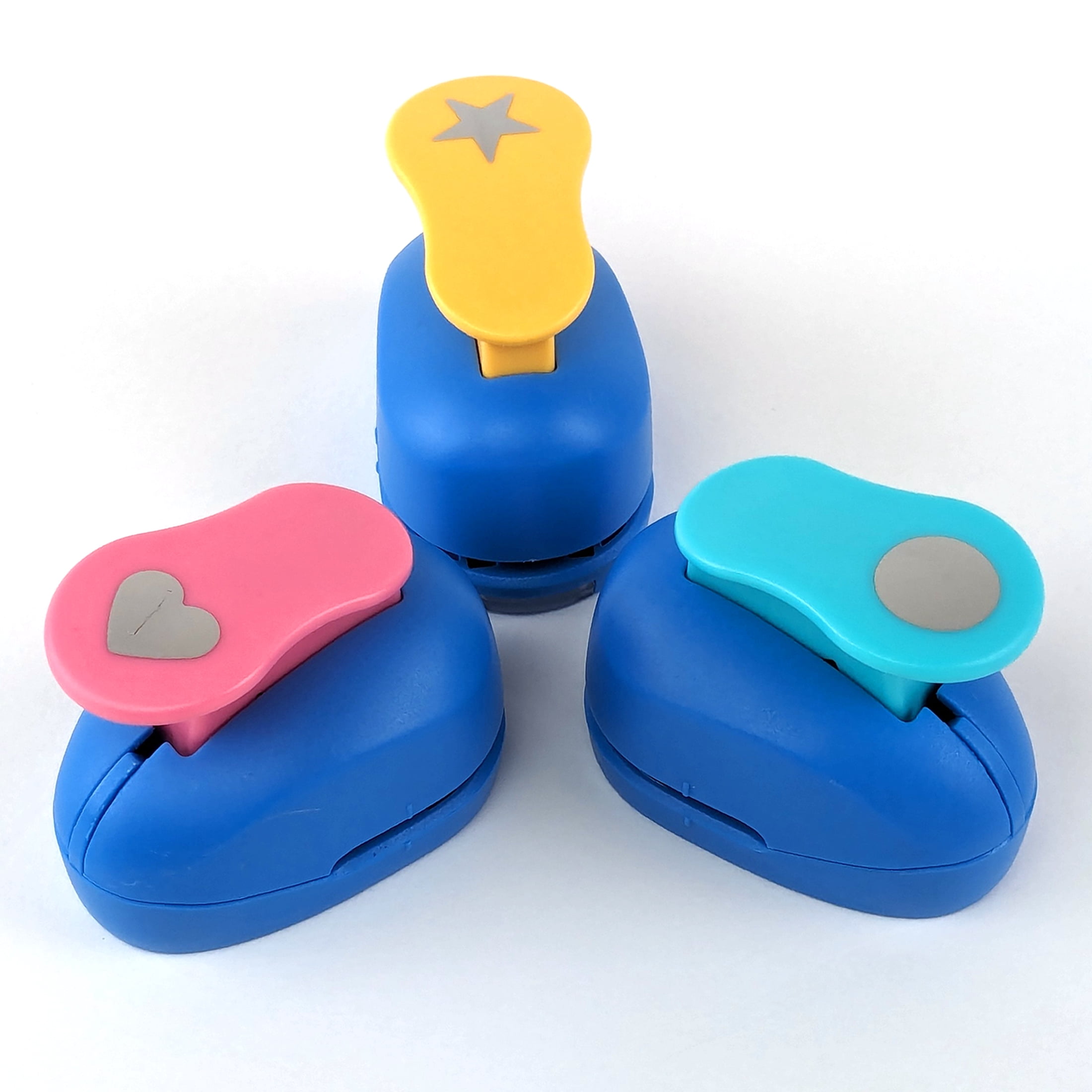 Hello Hobby Craft Punch Set, 3 Shaped Craft Punches, Unisex Child