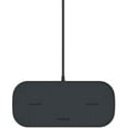 thumbnail image 4 of mophie Dual Universal Wireless Charging Pad - 10 Watt Works with Qi-Certified Devices Fast Charge for Samsung Galaxy Google Pixel Apple iPhone Apple AirPods and Extra USB-A Port for Apple Watch, 4 of 5