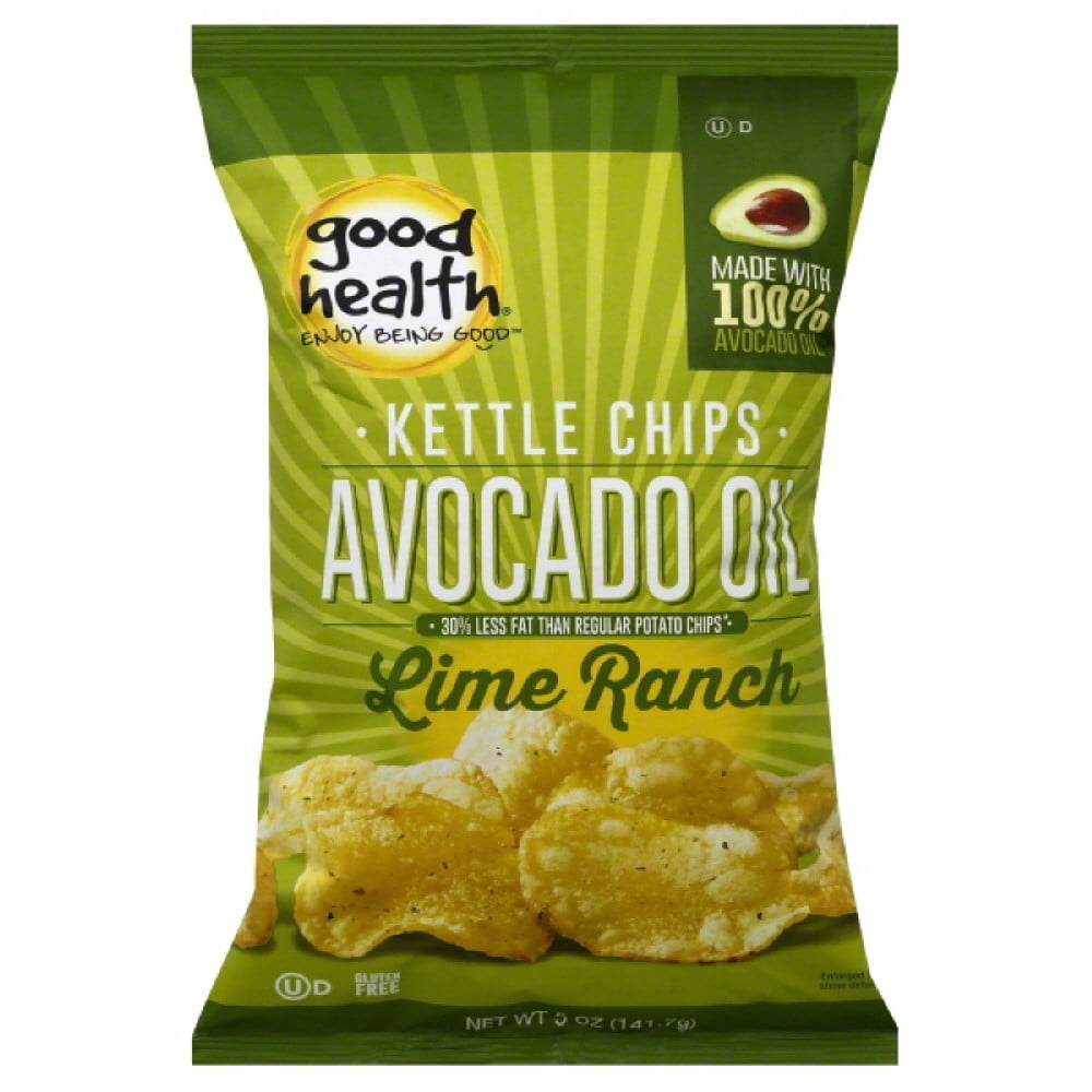 Good Health Potato Avacodo Lime Ranch Chip, 5 OZ (Pack of 12) Walmart