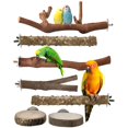 thumbnail image 1 of Soporte para Posadero de Pájaros Bissap Bissap 7 piezas de Madera Natural de Vid, 1 of 6