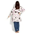 thumbnail image 2 of Avenue Women's Plus Size Leisure Button Tunic, 2 of 2
