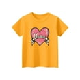 thumbnail image 6 of Frwgonr Big Girl Tees Mama's Boy Tee Shirt Top Summer Short Sleeve Clothes for Mother's Day Yellow, Size 2-14 Years, 6 of 6