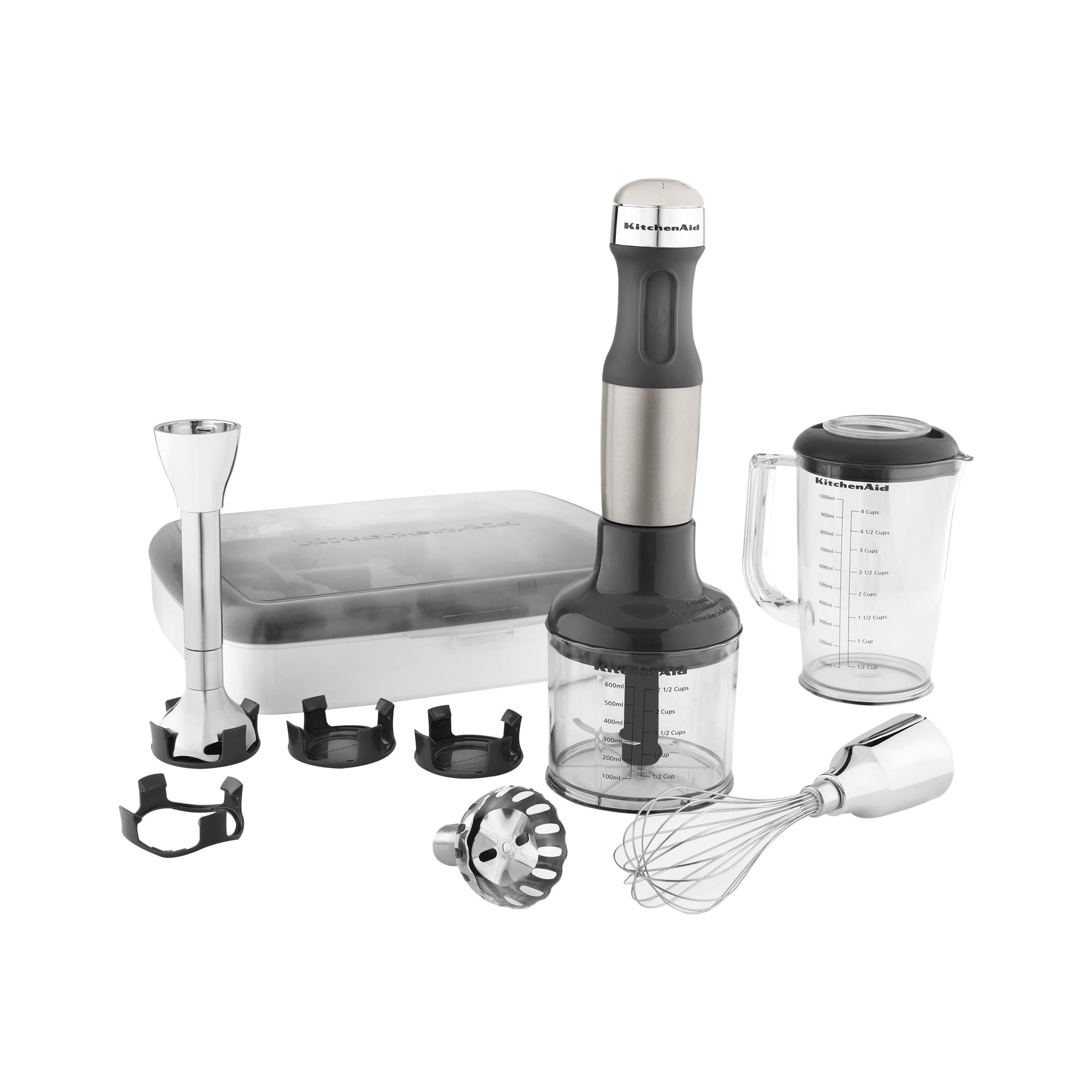 KitchenAid KHB2561ACS - Hand blender - cocoa silver