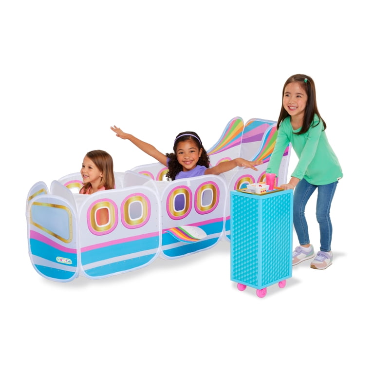 ATOPI SMILE f. 3点セット Kidtopia Little Flyer Airplane Play Set with 17 Pieces & Pop-Up