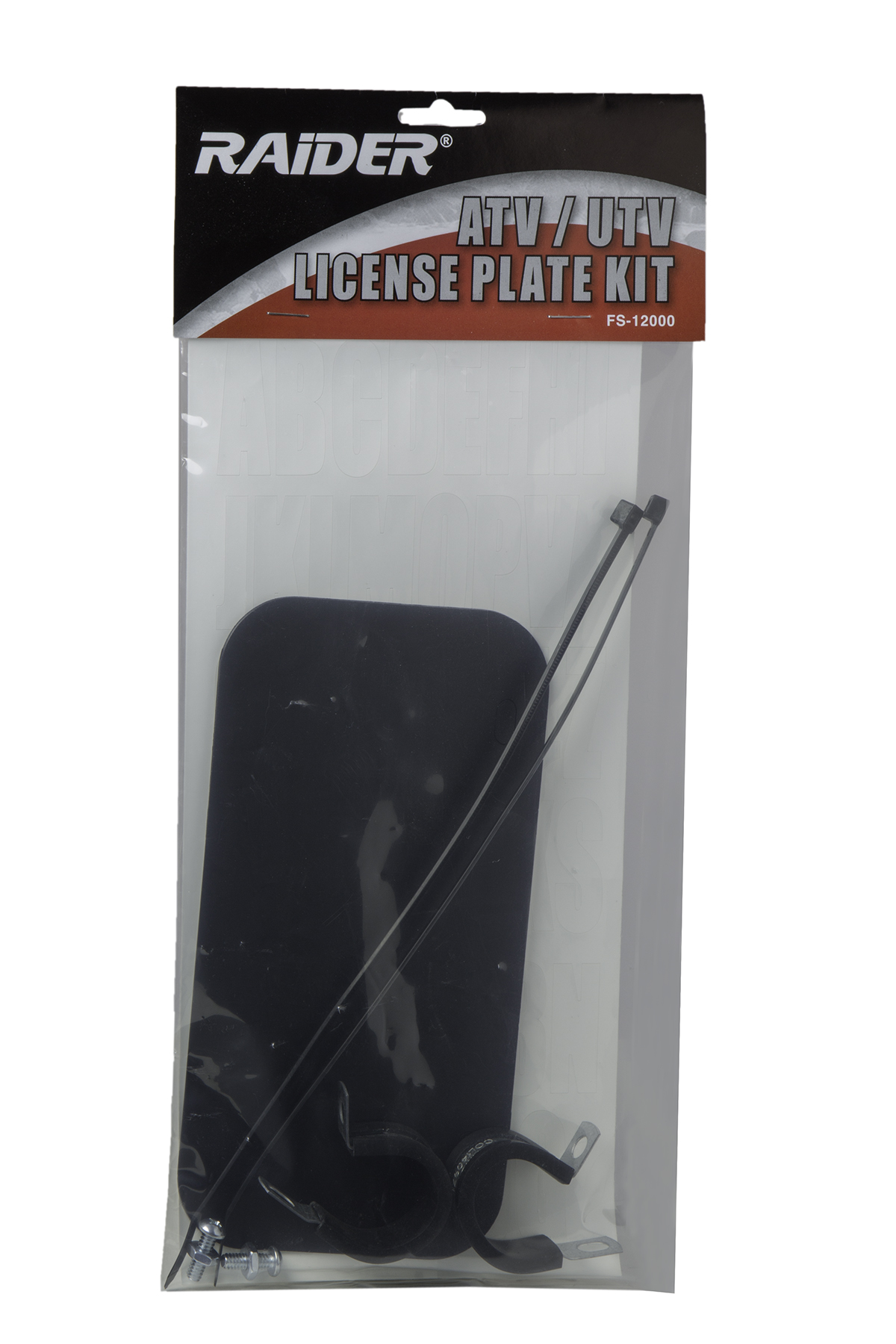 Raider ATV/UTV License Plate Kit