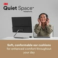 thumbnail image 4 of 3M Quiet Space Headphones Black 7100256312, 4 of 9